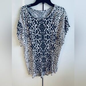 ZARA Leopard Print Women's Top M